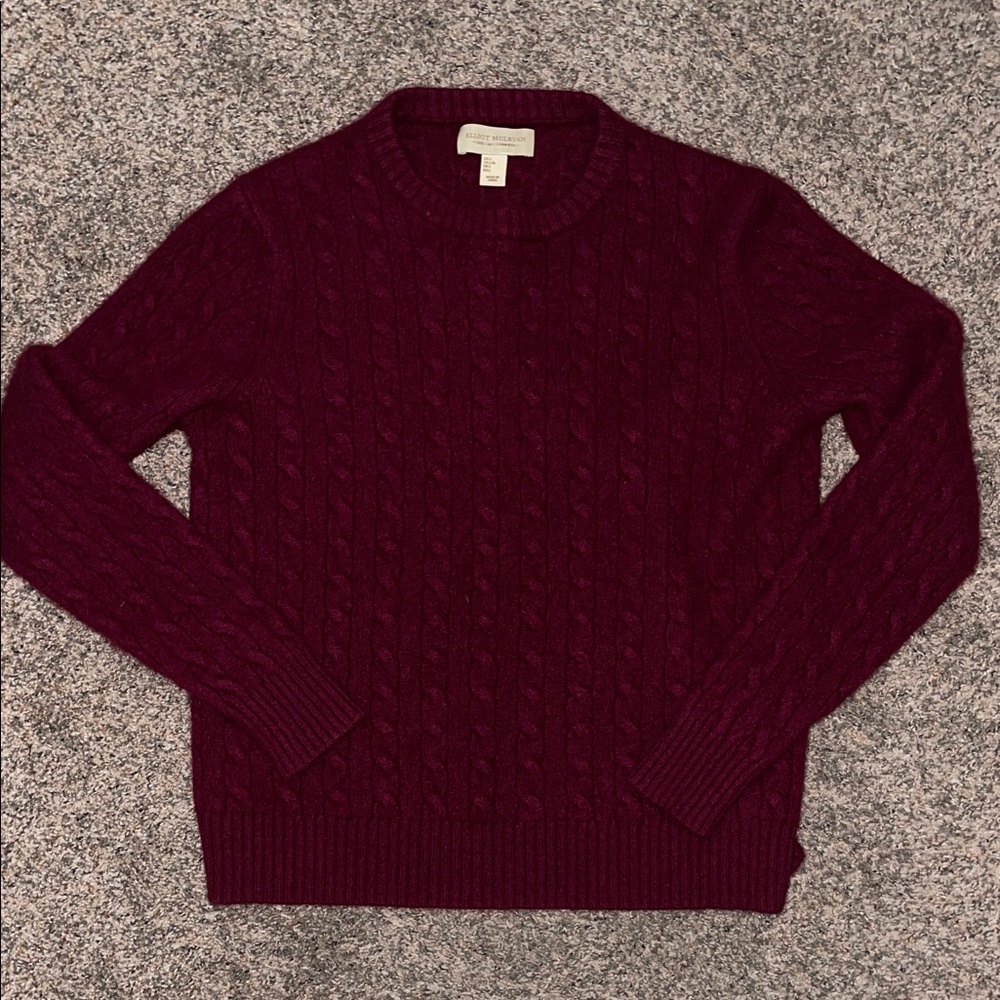 Cashmere Cable Knit Sweater